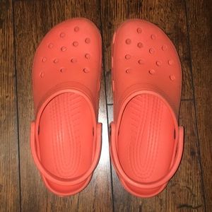 tangerine crocs